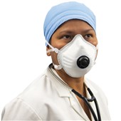 JSP 532 FFP3D Valved Moulded Disposable Masks (Pack 5) BEK130-002-M00