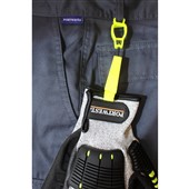 Portwest Glove Clip Holder A002 Hi Vis Yellow