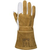 Portwest A540 MIG Leather Fleece Lined Welding Gauntlet