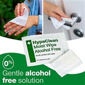 Sterile Moist Wipes Alcohol Free