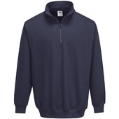 Portwest B309 Sorrento Polycotton Zip Neck Sweatshirt 300g