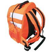 Portwest B904 Orange Quick Release Hi Vis Rucksack