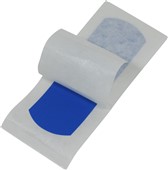 Assorted Blue Washproof Catering Plasters (Pack of 100)