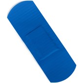 Blue Washproof Catering Plasters 7.2cmx2.5cm (Pack of 100)