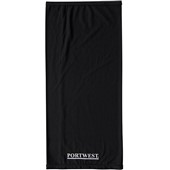 Portwest CS25 Black Anti-Microbial Stretch Multiway Scarf