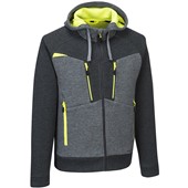 Portwest DX472 Metal Grey DX4 Zipped Hoodie 330g