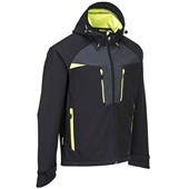 Portwest DX474 Black DX4 Fleece Lined Softshell Jacket (3L)