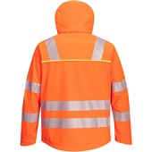 Portwest DX475 DX4 Orange/Black Mesh Lined Hi Vis Softshell Jacket (3L)