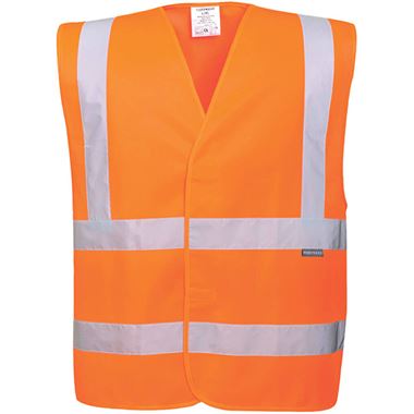 Portwest Planet EC76 Orange Eco Friendly Hi Vis Vest