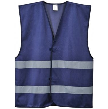 Portwest F474 Navy Hi Vis Vest