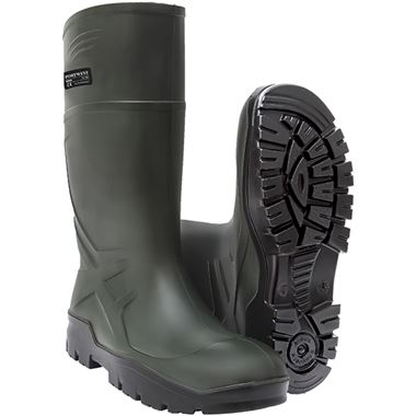 Portwest FD90 Lightweight Thermal PU Non Safety Wellington O4 CI FO SRC