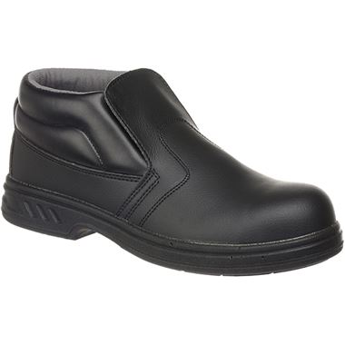 Portwest FW83 Steelite Vegan Friendly Microfibre Slip On Safety Boot S2 SRC