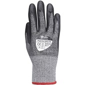 Polyco Matrix GH370 Lightweight Nitrile Palm Coated Cut F Gloves - 13g