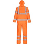 Portwest H448 Orange Class 3 Hi Vis Waterproofs 