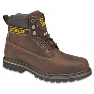 Caterpillar Holton Brown Safety Boot SB HRO