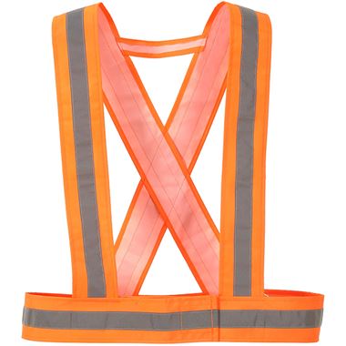 Portwest HV55 Orange Hi Vis Strap Vest