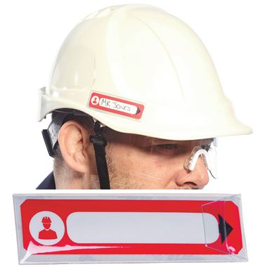 Portwest ID12 Medical Information Contact Hard Hat ID Holder