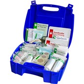 British Standard Blue Catering First Aid Kit