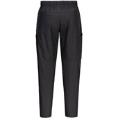 Portwest KX345 KX3 Black Ripstop Stretch Slim Fit Drawstring Combat Work Trousers 230g