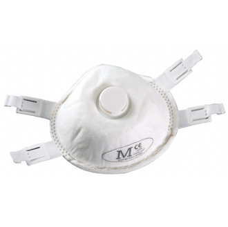 JSP Martcare FFP3 Valved Moulded Disposable Masks (Pack 5) BEH130-001-M00