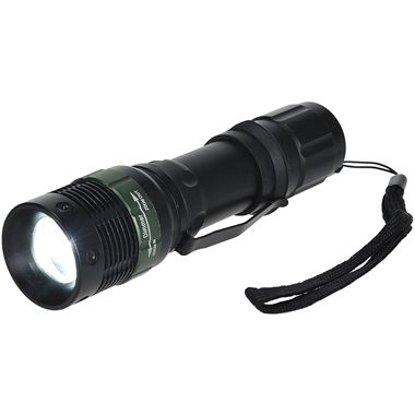 Portwest PA54 Black Tactical Torch - 180 Lumens