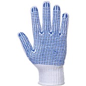 Portwest A111 Polka Dot Work Gloves with PVC Dot Palm - 7g