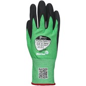 Polyco Polyflex Hydro C5 Cut C Foam Nitrile Palm Coated Gloves - 15g