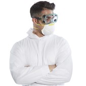 Portwest PS21 Clear Indirect Chemical Safety Goggle - Anti Fog & Anti Scratch