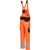 Portwest PW244 PW2 Orange/Black Polycotton Hi Vis Bib and Brace 