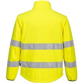 Portwest PW275 PW2 Yellow/Black Hi Vis Softshell Jacket (2L)