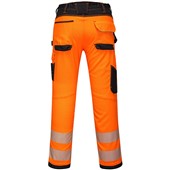 Portwest PW303 PW3 Orange Polycotton Stretch Lightweight Hi Vis Trousers 