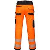 Portwest PW340 PW3 Orange Polycotton Hi Vis Work Trousers