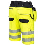 Portwest PW343 PW3 Yellow Hi Vis Holster Shorts