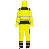 Portwest PW355 PW3 Yellow Waterproof Hi Vis Rain Coverall