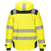 Portwest PW360 PW3 Yellow Mesh Lined Hi Vis Extreme Breathable Waterproof Jacket