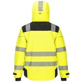 Portwest PW360 PW3 Yellow Mesh Lined Hi Vis Extreme Breathable Waterproof Jacket