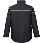 Portwest PW362 PW3 Black Padded Waterproof Winter Jacket