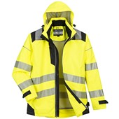 Portwest PW365 PW3 Yellow/Black Waterproof Hi Vis 3-in-1 Jacket