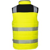 Portwest PW374 PW3 Yellow/Black Hi Vis Reversible Bodywarmer