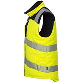 Portwest PW374 PW3 Yellow/Black Hi Vis Reversible Bodywarmer