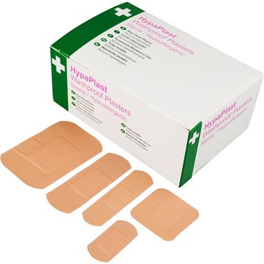 Assorted Pink Washproof Plasters (Pack of 100)