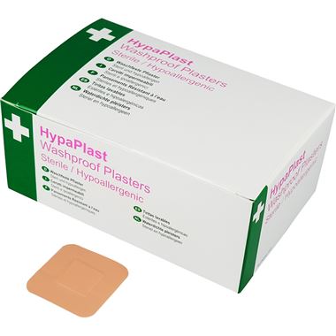 Pink Washproof Plasters 3.8cmx3.8cm (Pack of 100)