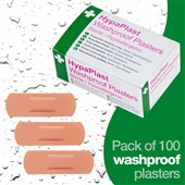 Pink Washproof Plasters 7.2cmx2.5cm (Pack of 100)