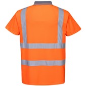 Portwest RT22 Orange Hi Vis Polo Shirt 