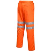 Portwest RT45 Orange Polycotton Hi Vis Trousers