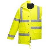 Portwest S468 Yellow Waterproof 4 in 1 Hi Vis Jacket