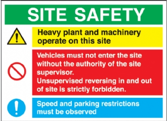 site safety board 