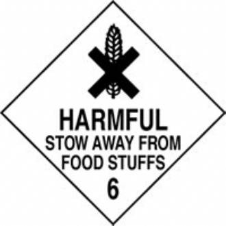 harmful stow away from foods 