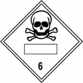 new regulation placard toxic 6 