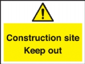 construction site keep out 